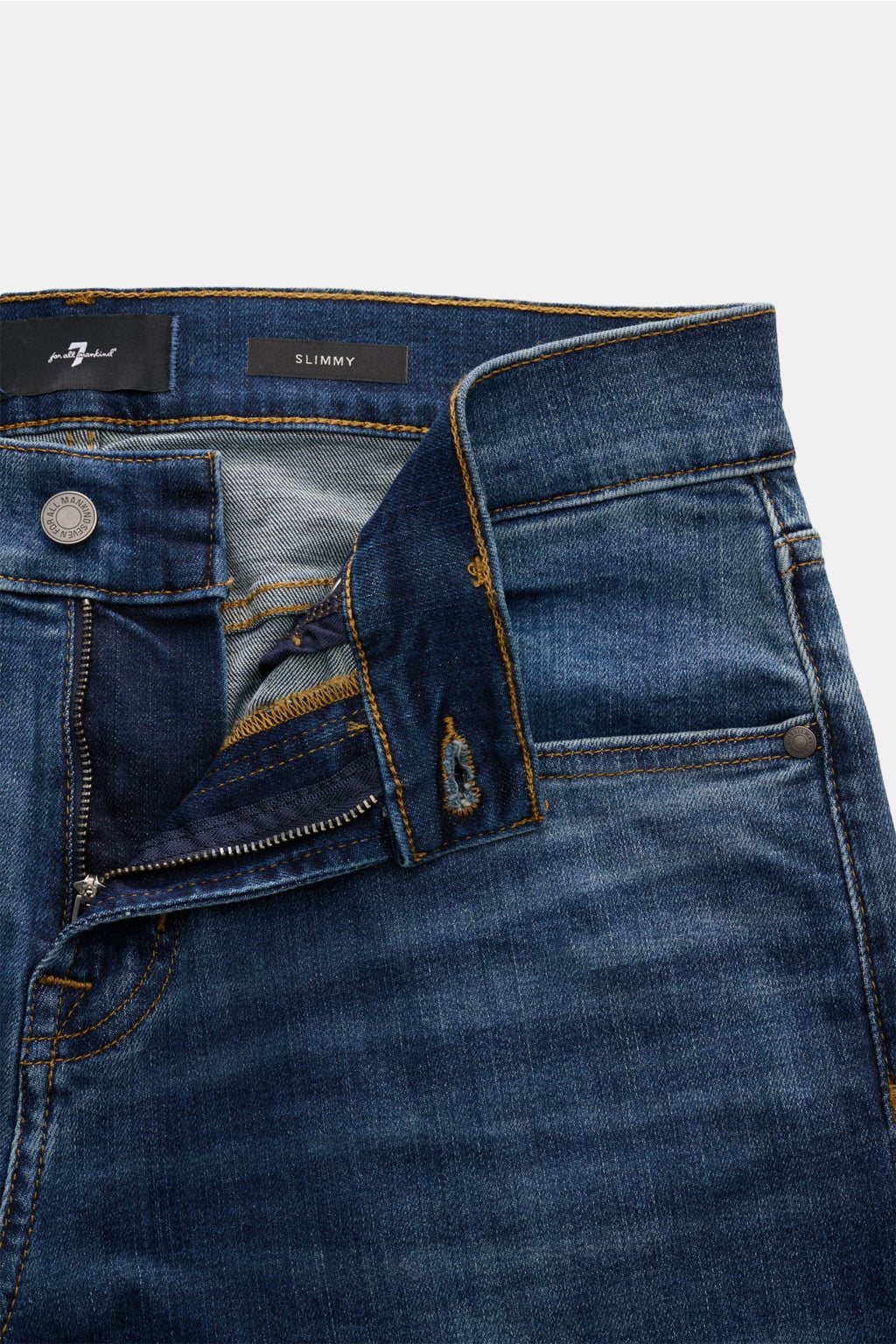 7 for all mankind Jeans 'Slimmy Industrial' - blue