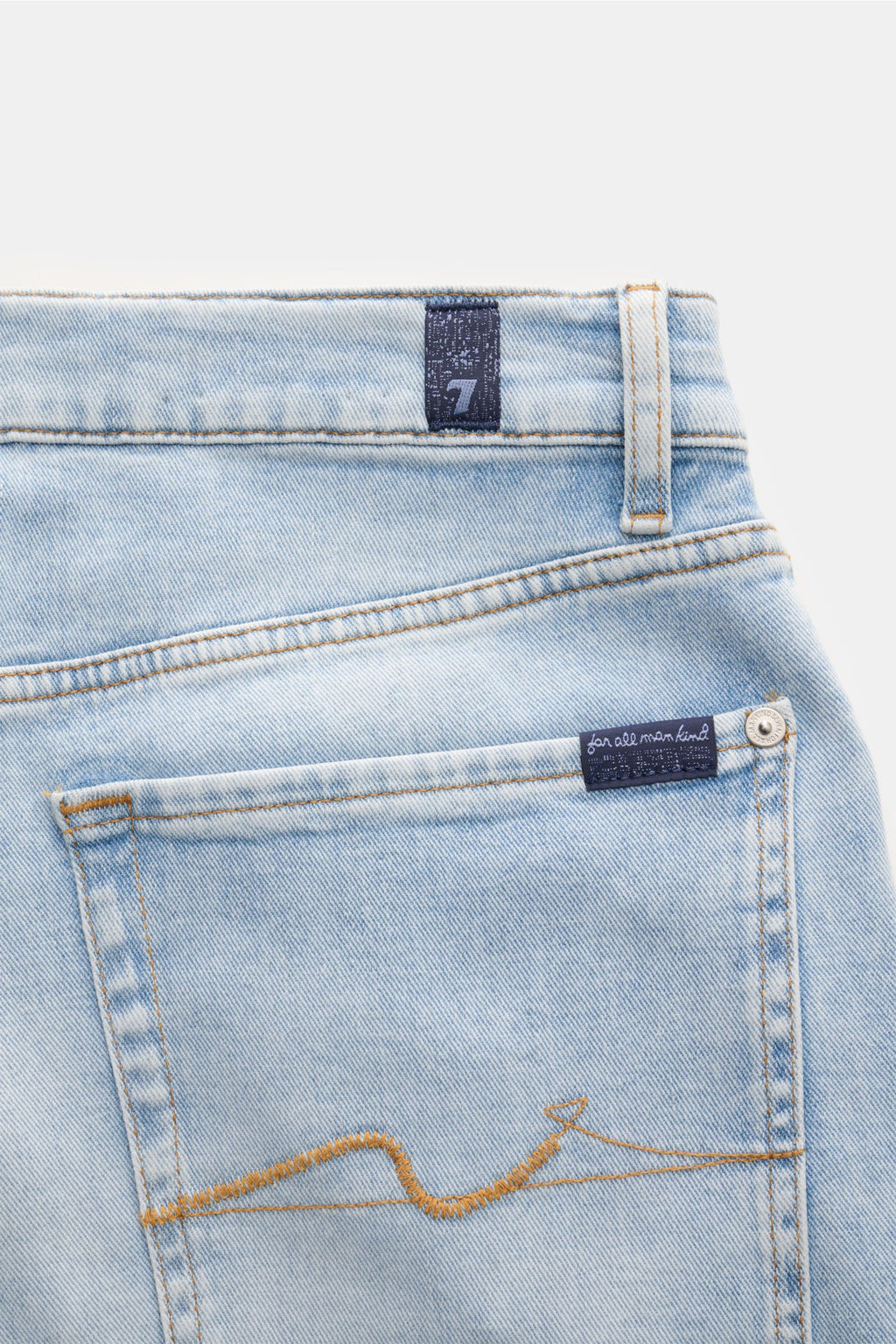 7 for all mankind Jeans 'The Straight' - light blue