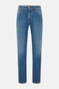 Moorer Jeans 'Milton' smoky - smoky blue