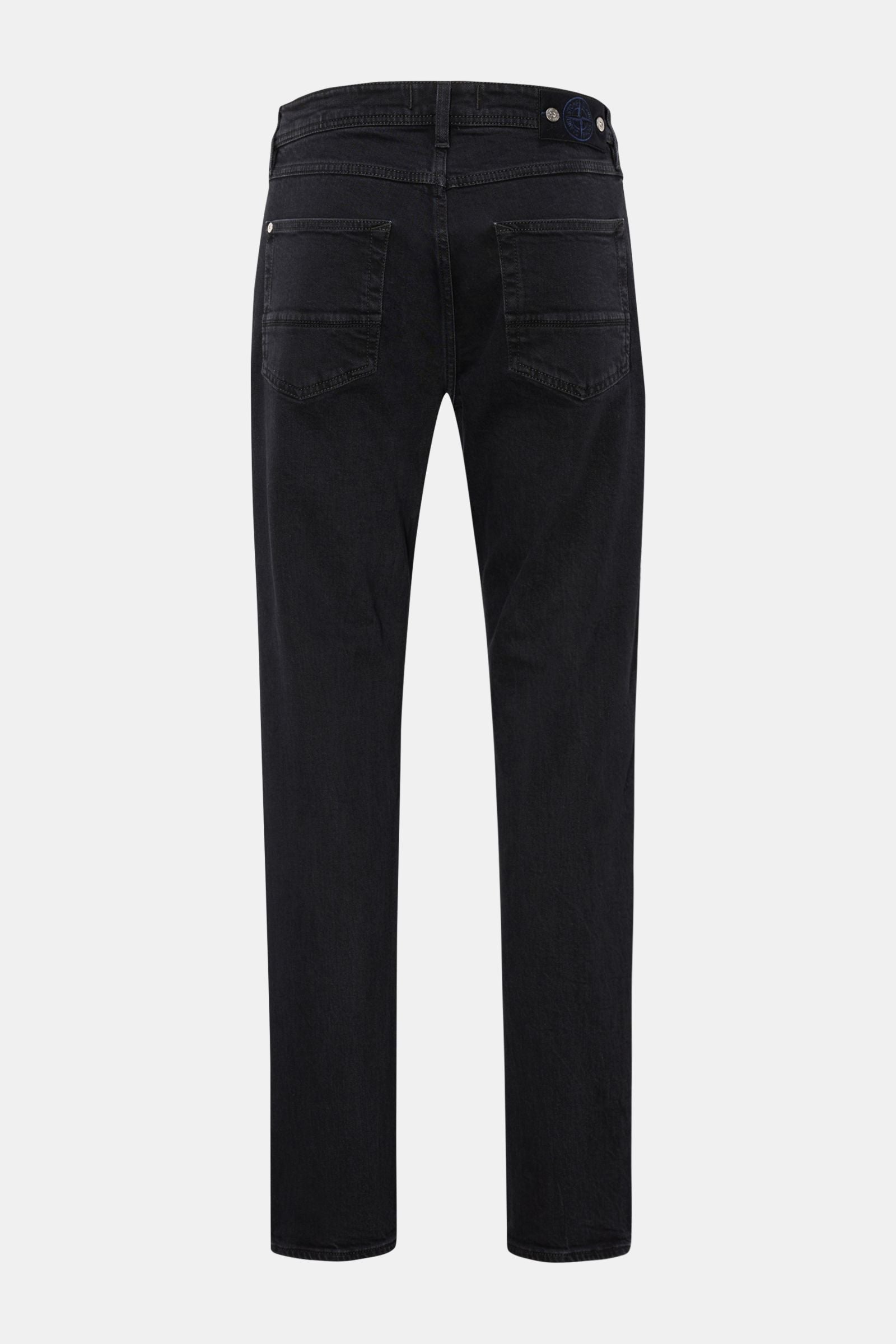 Stone Island Jeans 'Stretch Black Denim - Rinsed' - black 2