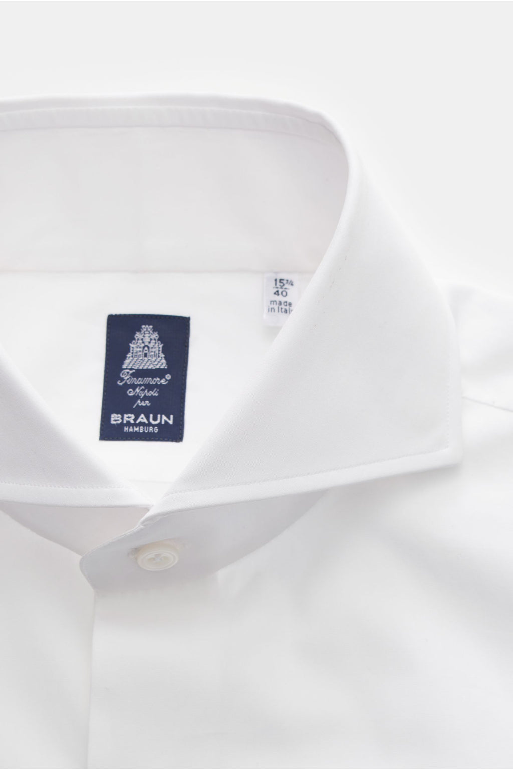 Finamore Business shirt 'Napoli' shark collar - Default