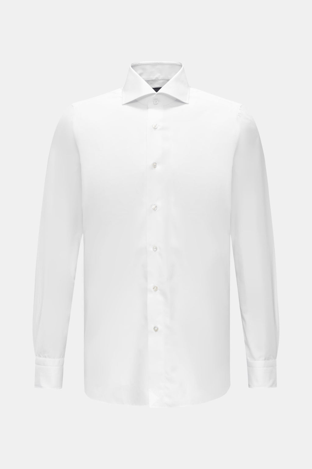 Finamore Business shirt 'Eduardo Napoli' shark collar - white
