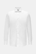Finamore Business shirt 'Eduardo Napoli' shark collar - white