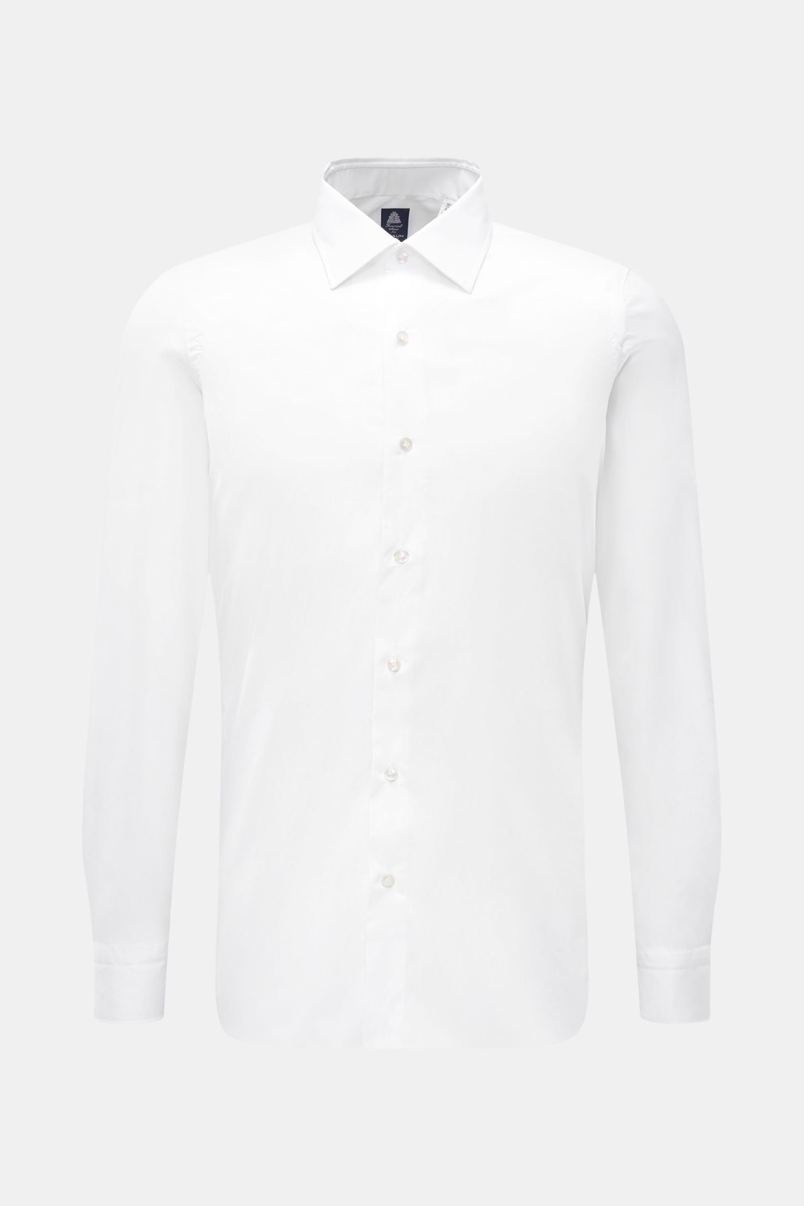 Finamore Business shirt 'Rodi Napoli' Kent collar - white