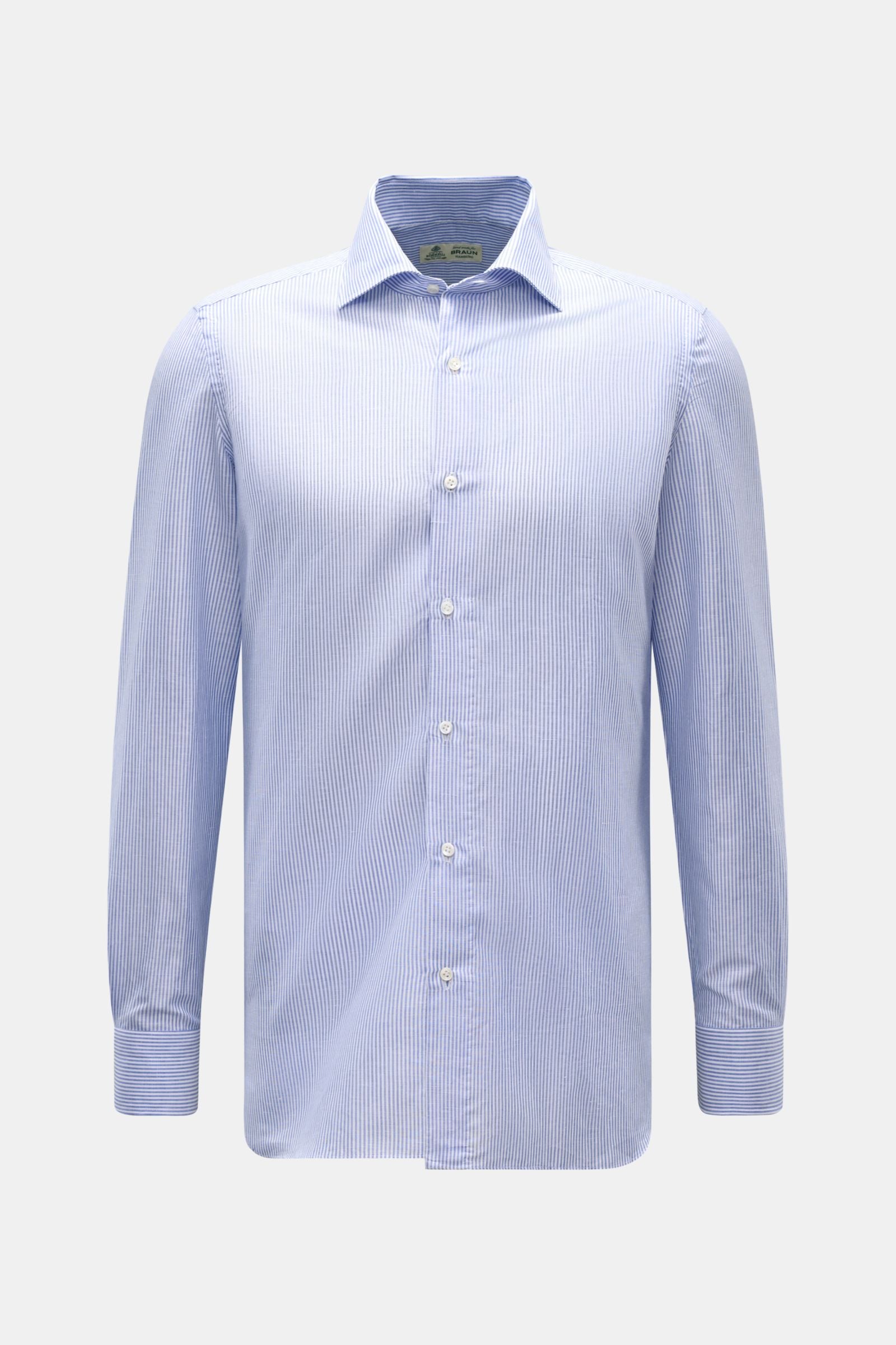Borrelli Business shirt 'Luciano' Kent collar - striped