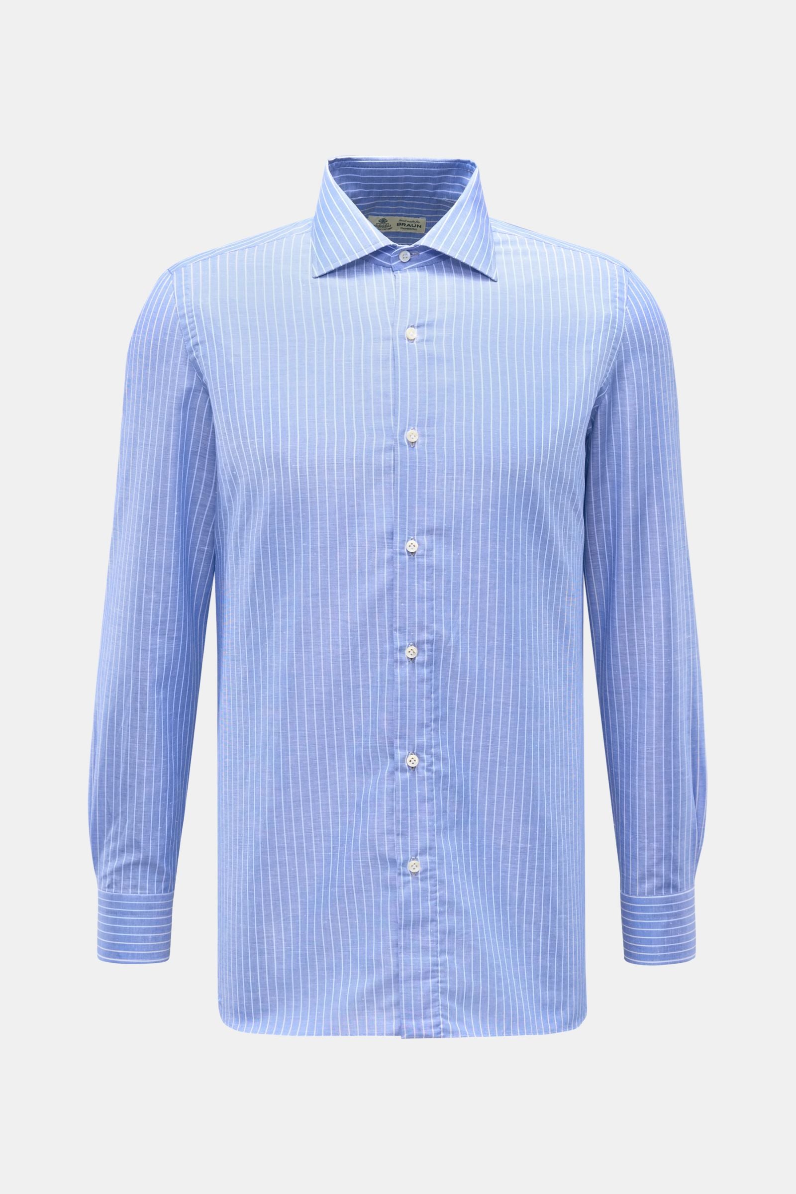 Borrelli Business shirt 'Luciano' Kent collar - striped 2
