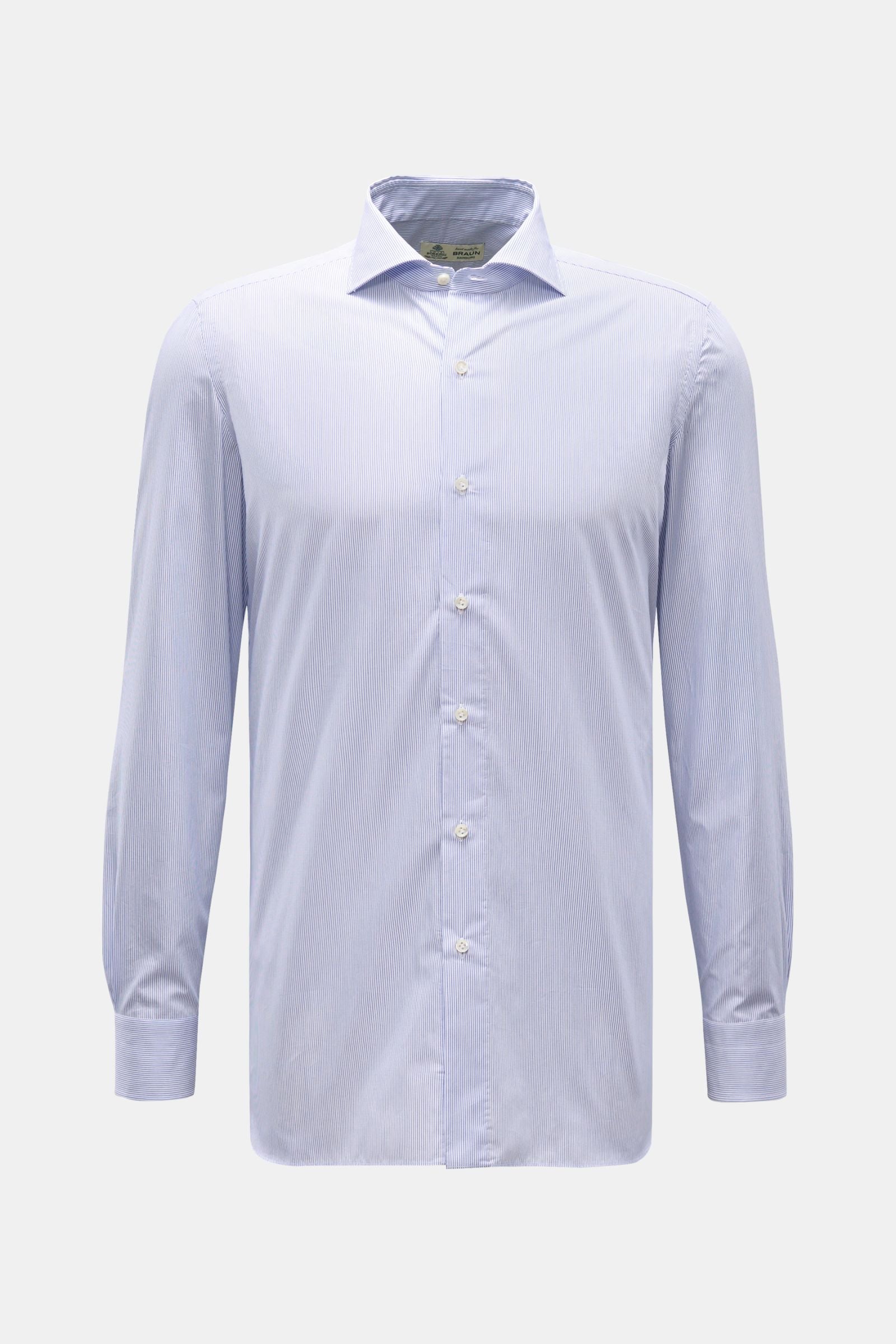 Borrelli Business shirt 'Nando' shark collar - striped