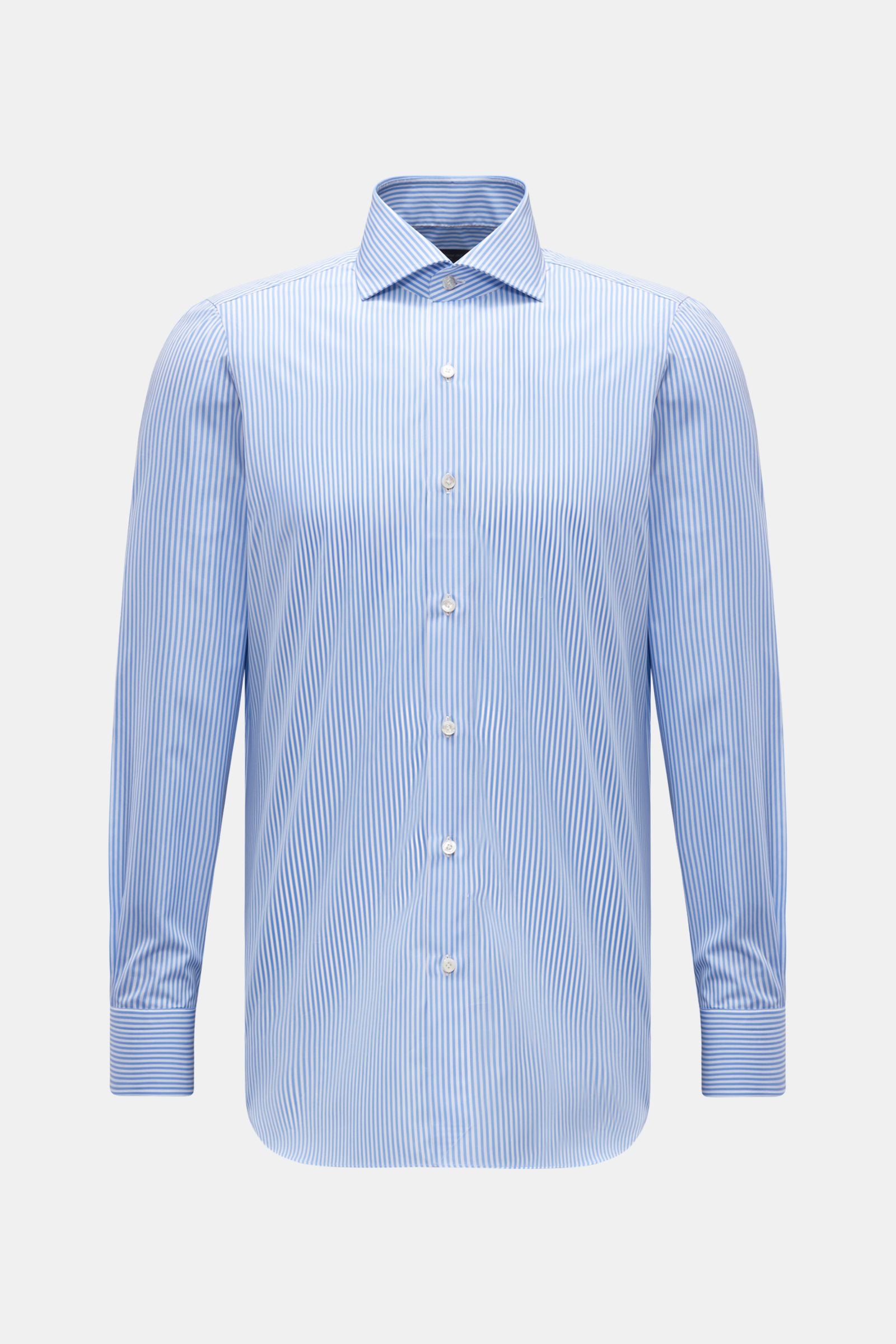 Finamore Business shirt 'Eduardo Napoli' shark collar - striped