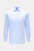 Borrelli Business shirt 'Nando' shark collar - light blue