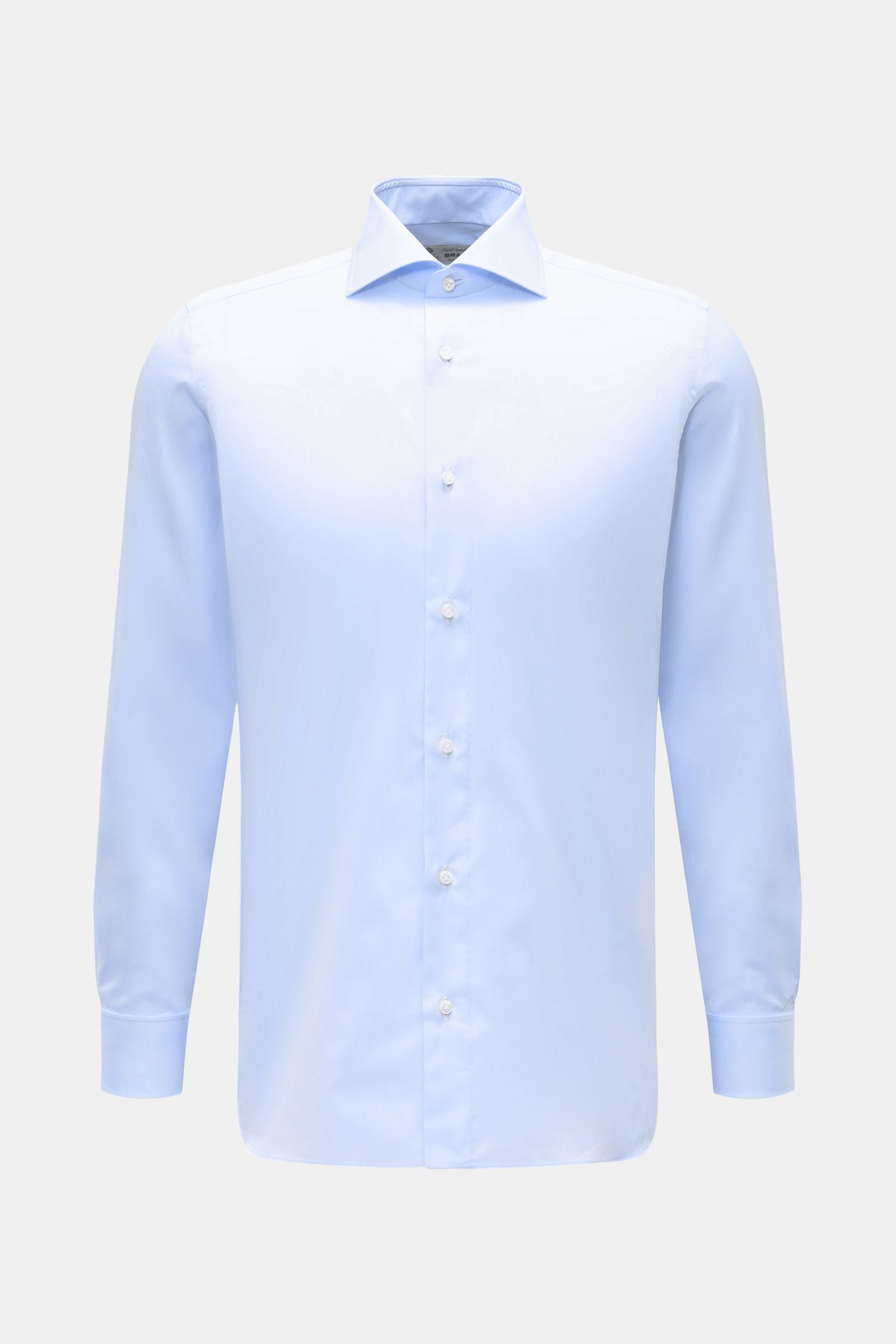 Borrelli Business shirt 'Nando' shark collar - light blue