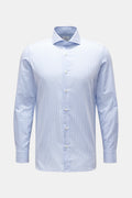 Giampaolo Business shirt shark collar light blue/white ed - Light blue