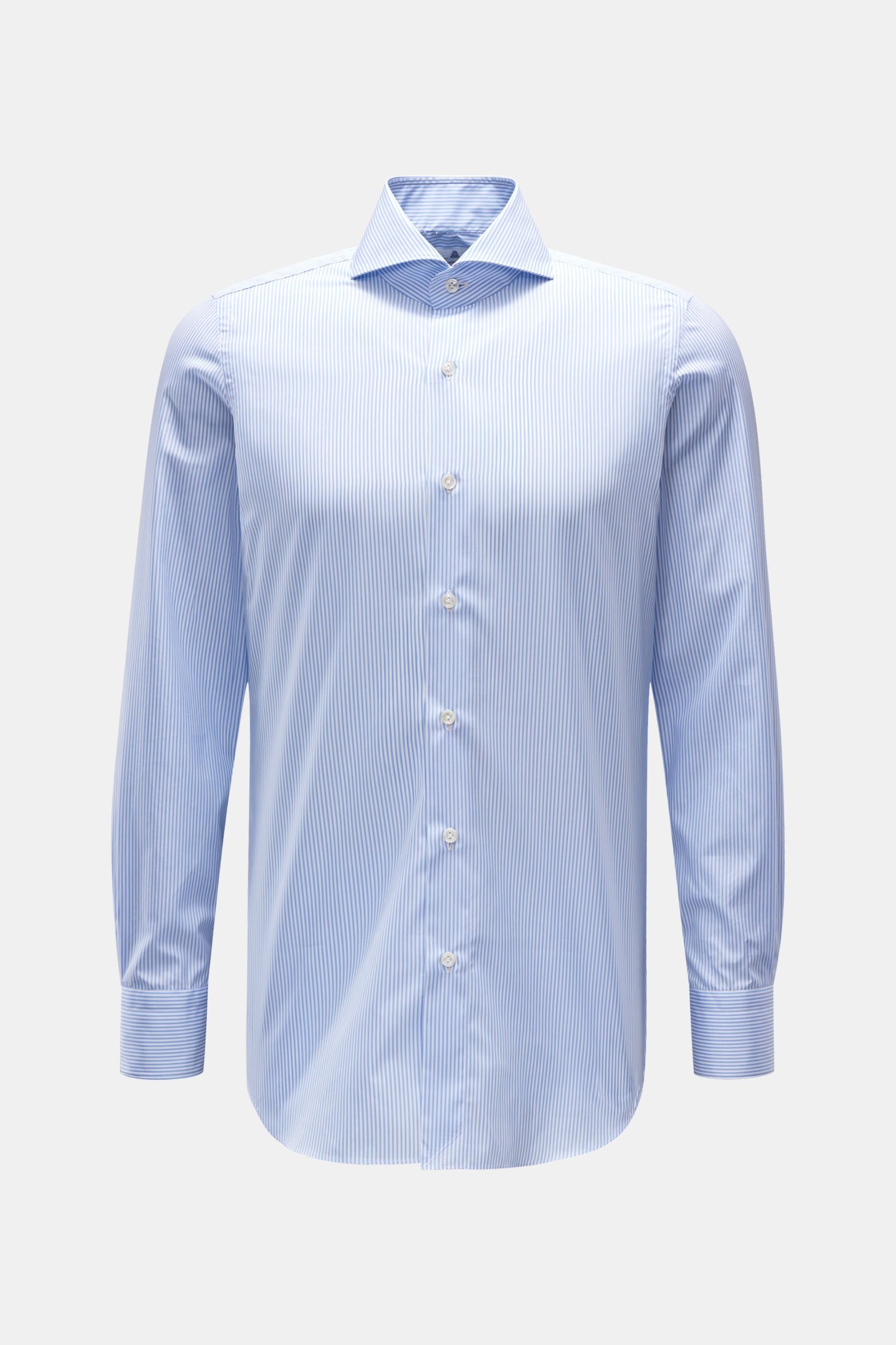 Finamore Business shirt 'Sergio Milano' shark collar - striped