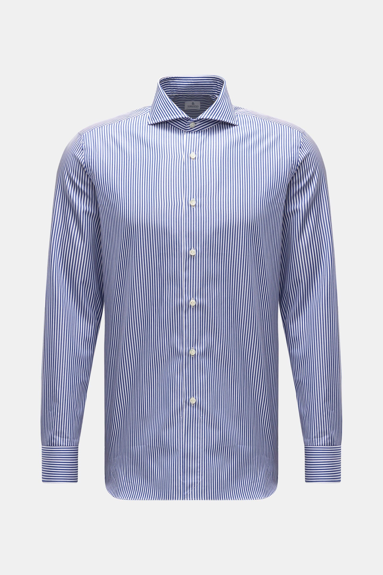 Truzzi Business shirt shark collar 'Napoli Busto' - striped 3