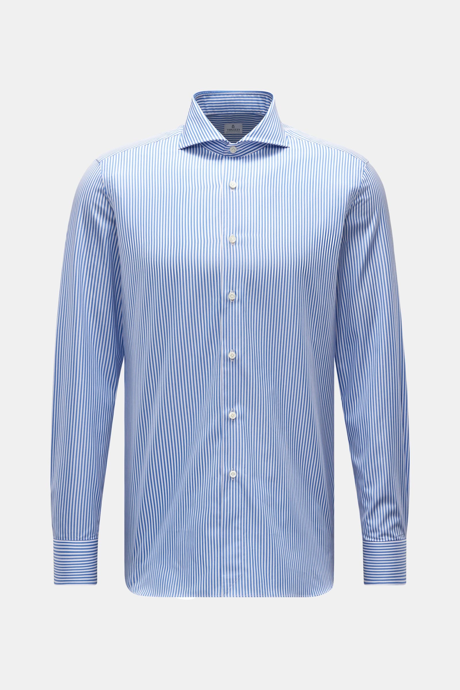Truzzi Business shirt shark collar 'Napoli Busto' - striped 5