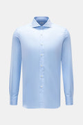 Truzzi Oxford shirt shark collar 'Napoli Busto' - Light blue