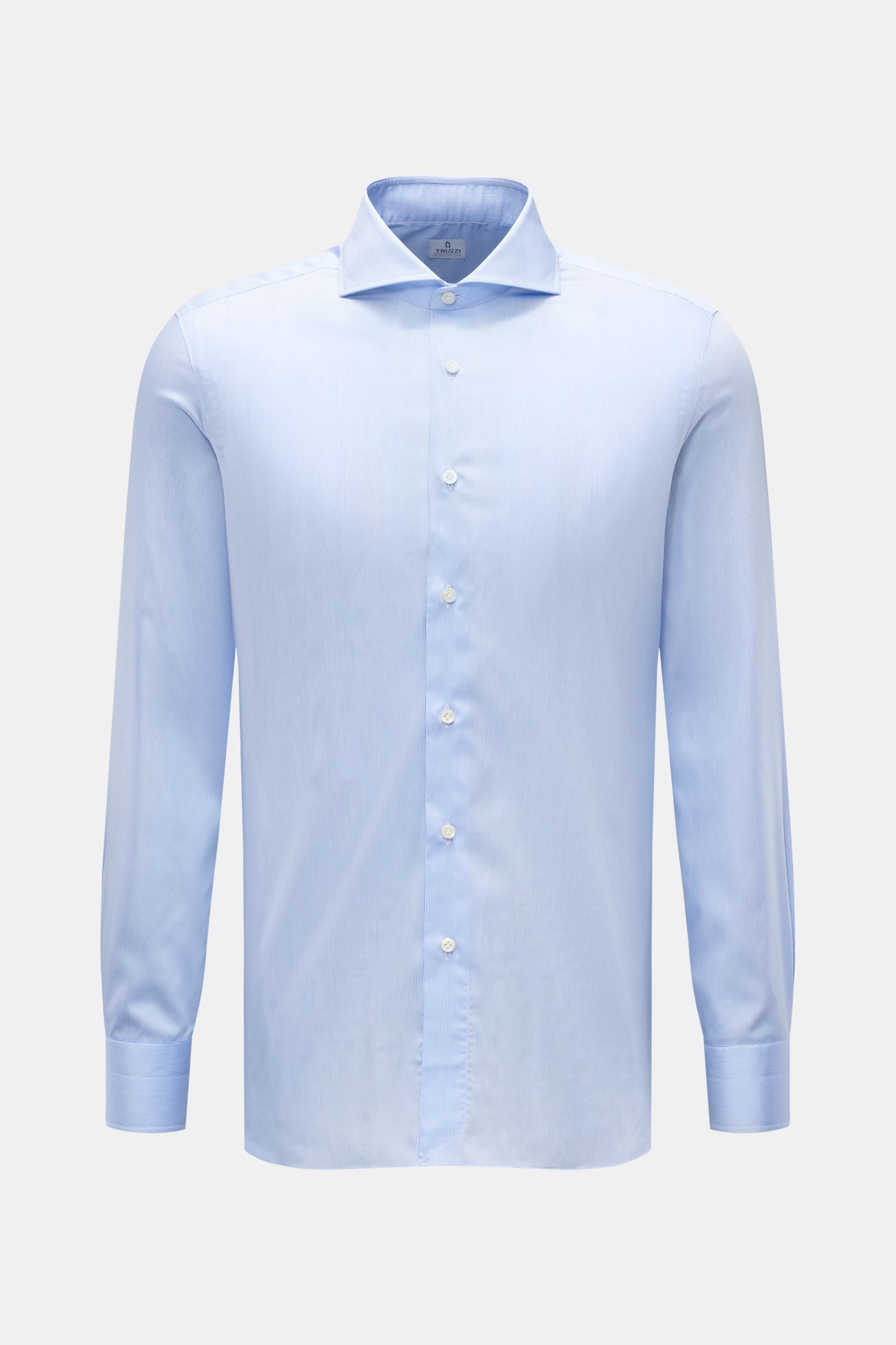 Truzzi Business shirt shark collar 'Napoli Busto' - striped