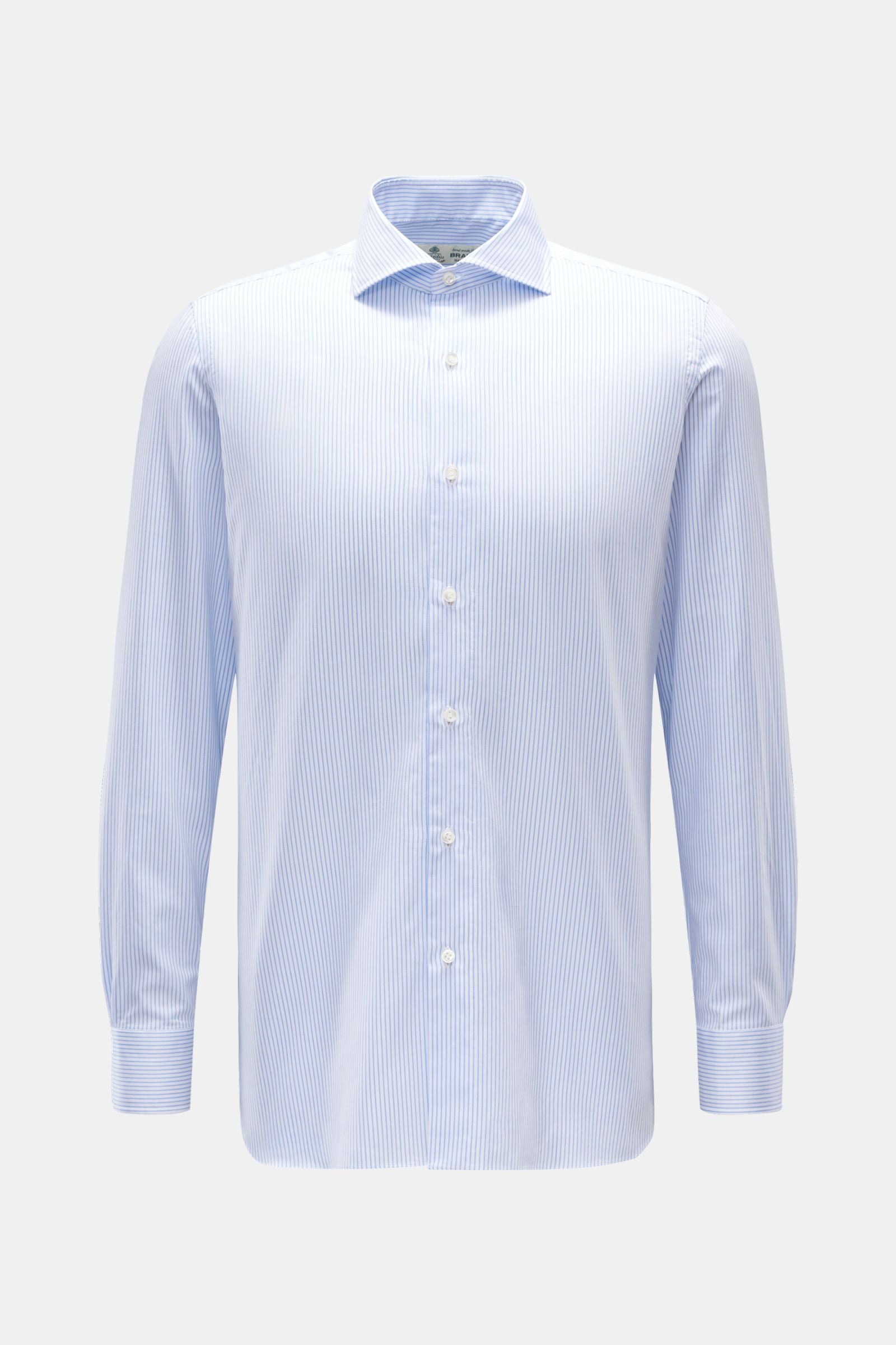 Borrelli Business shirt 'Nando' shark collar e ed - striped
