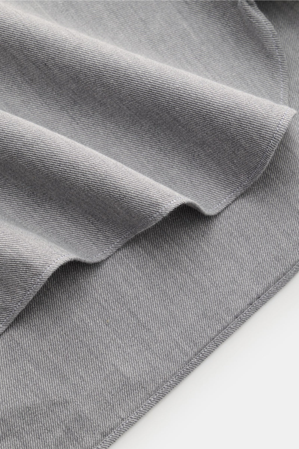 Borrelli Casual shirt 'Gable' Kent collar - grey mottled