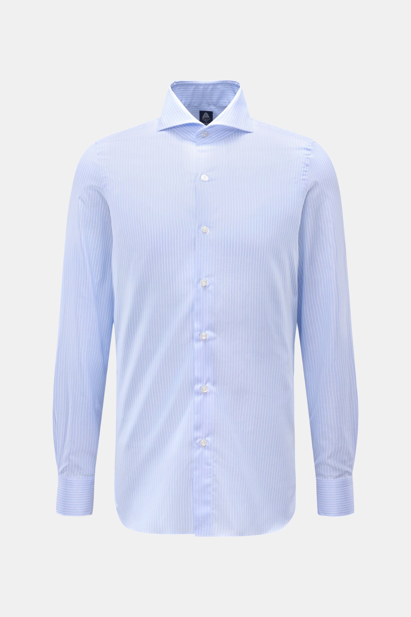 Finamore Business shirt 'Sergio Napoli' shark collar - striped 3