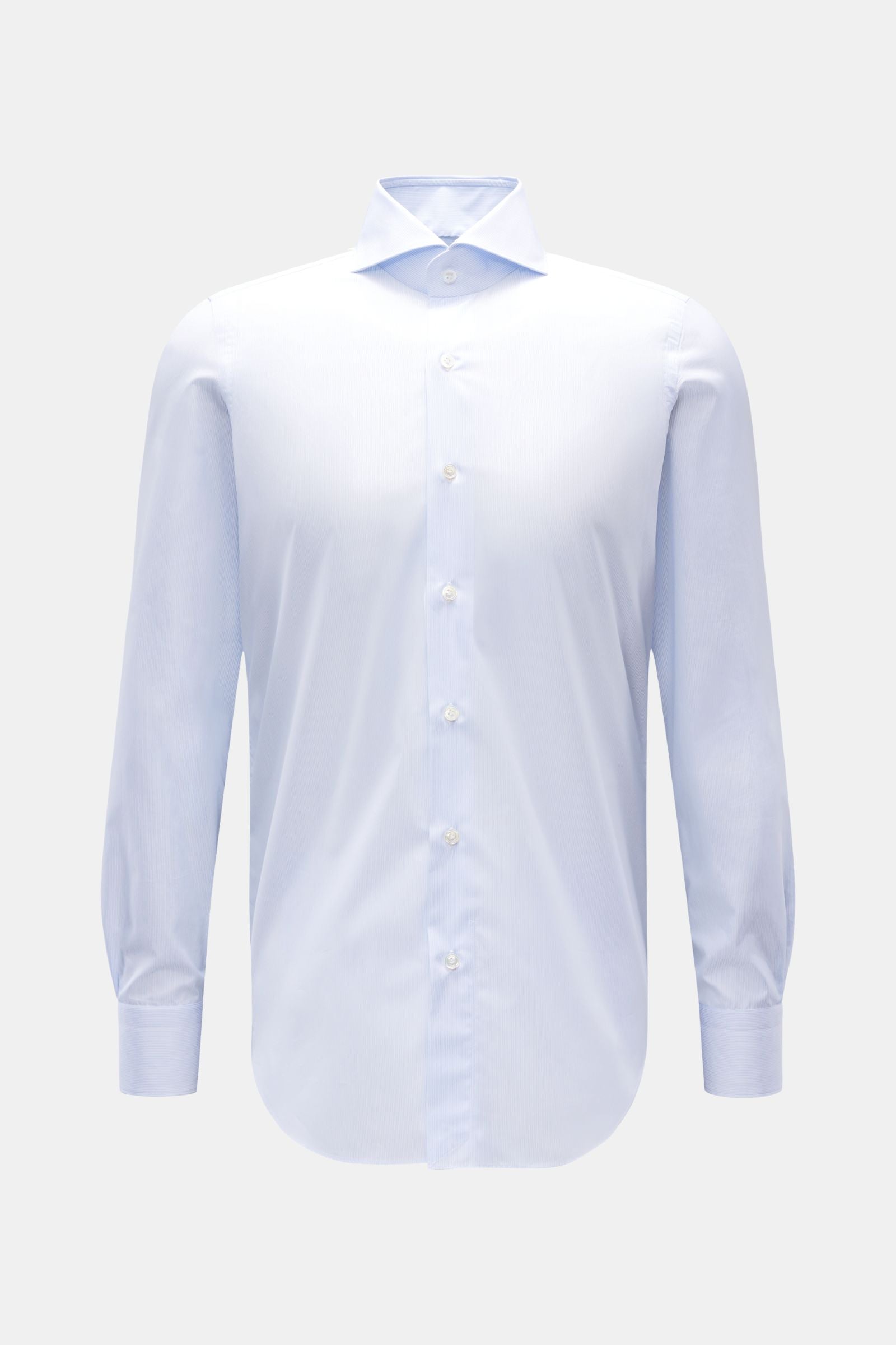 Finamore Business shirt 'Sergio Milano' shark collar - striped 2