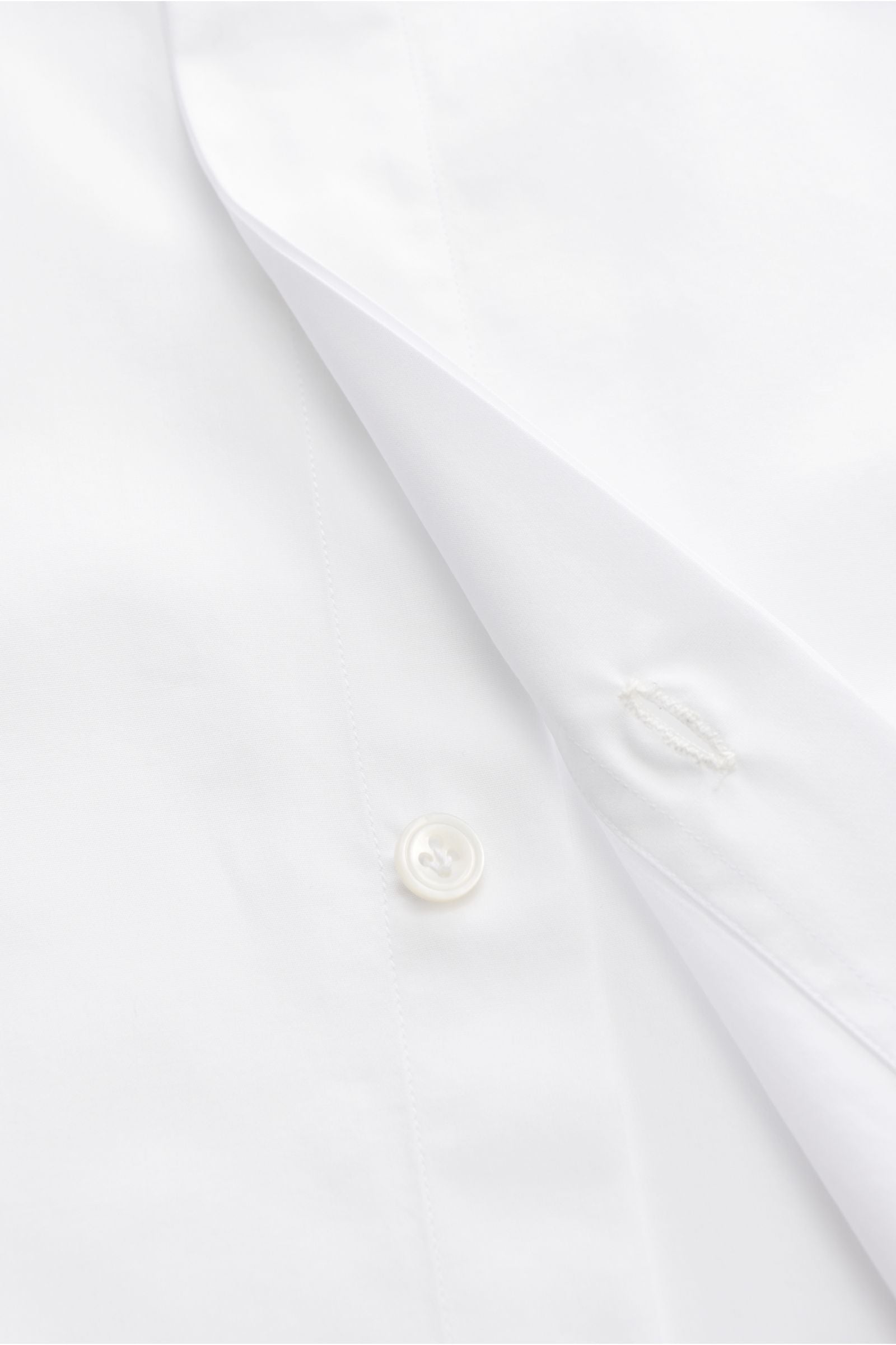 Finamore Tuxedo shirt 'Luciano' wing collar - white