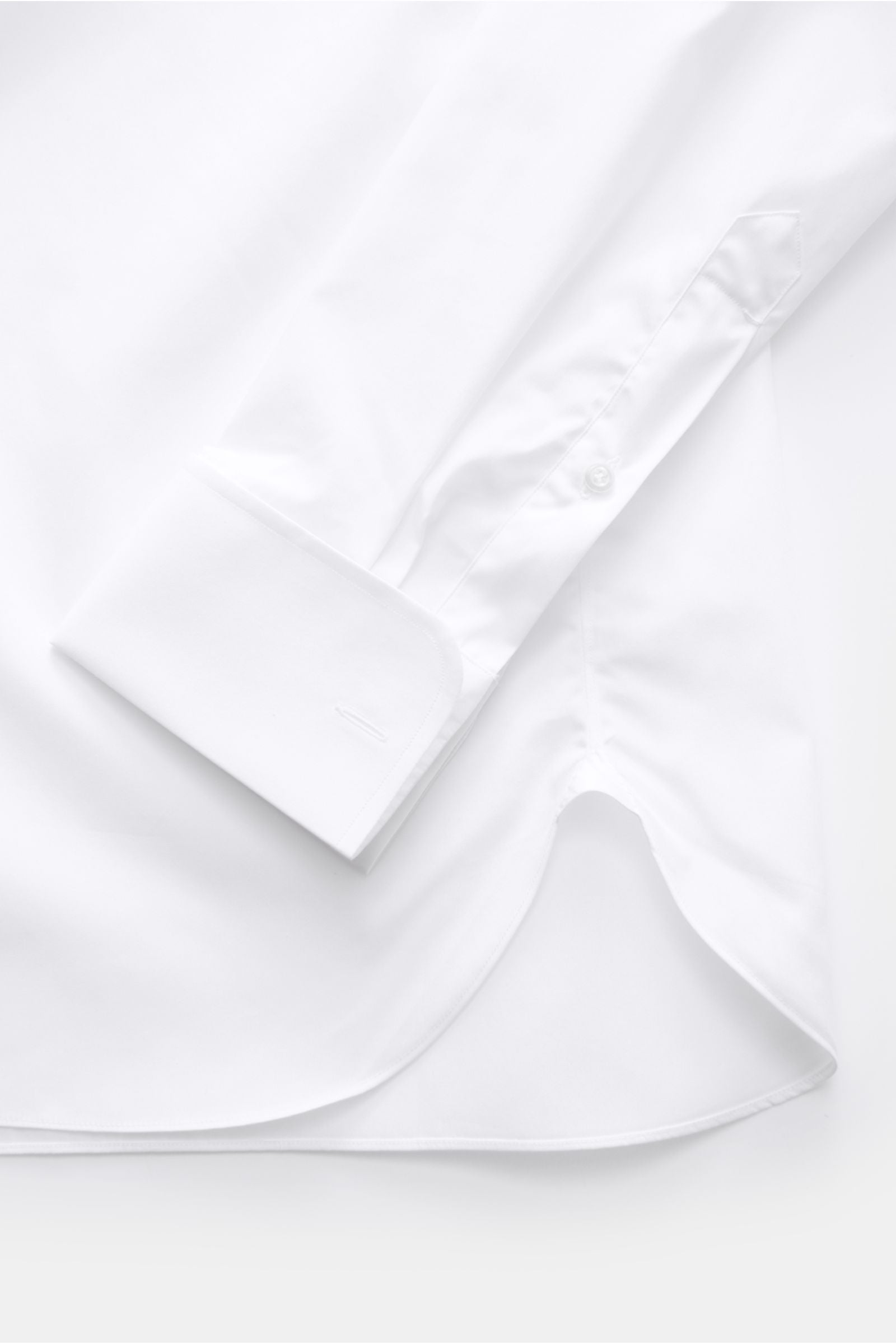 Giampaolo Tuxedo shirt shark collar - white