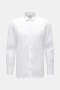 Giampaolo Tuxedo shirt wing collar - white