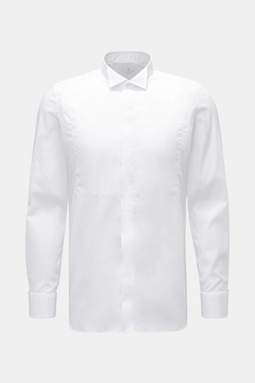 Giampaolo Tuxedo shirt wing collar - white