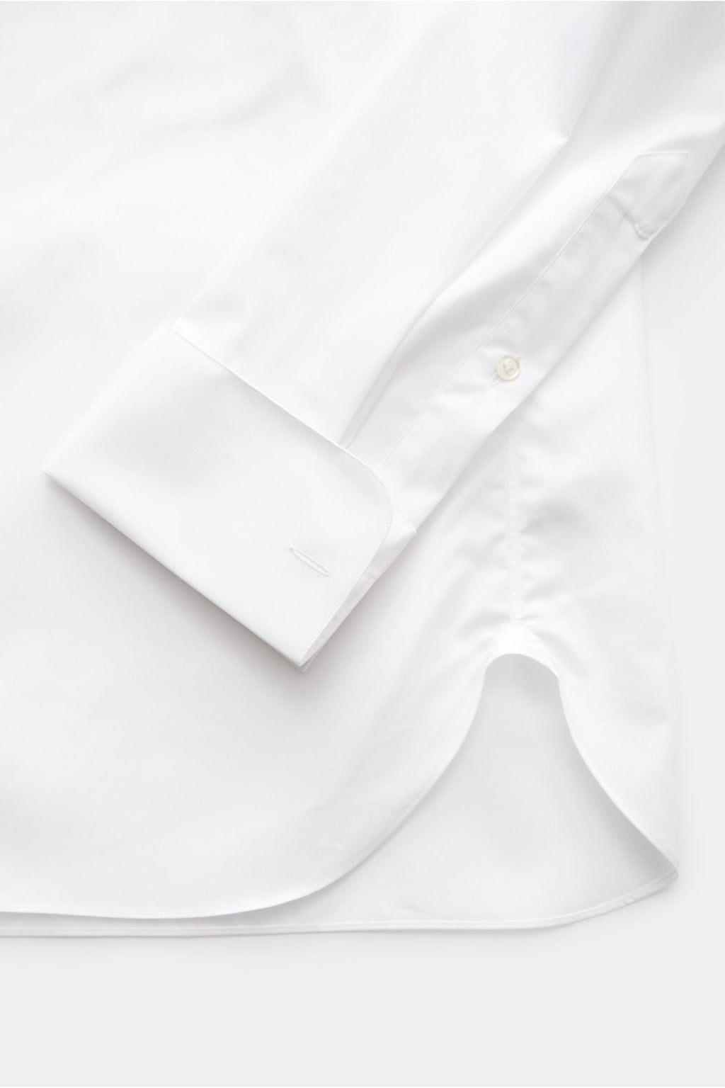 Giampaolo Tuxedo shirt wing collar - white