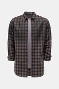 Dsquared2 Casual shirt 'Check Drop Shirt' button-down collar - brown checked