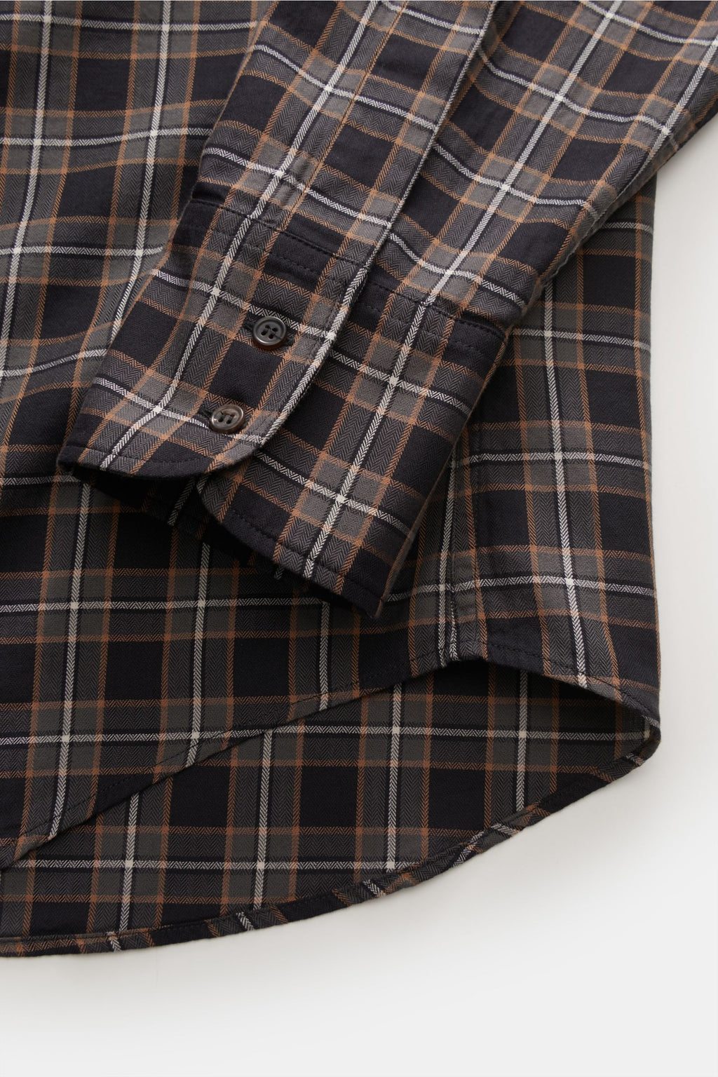 Dsquared2 Casual shirt 'Check Drop Shirt' button-down collar - brown checked