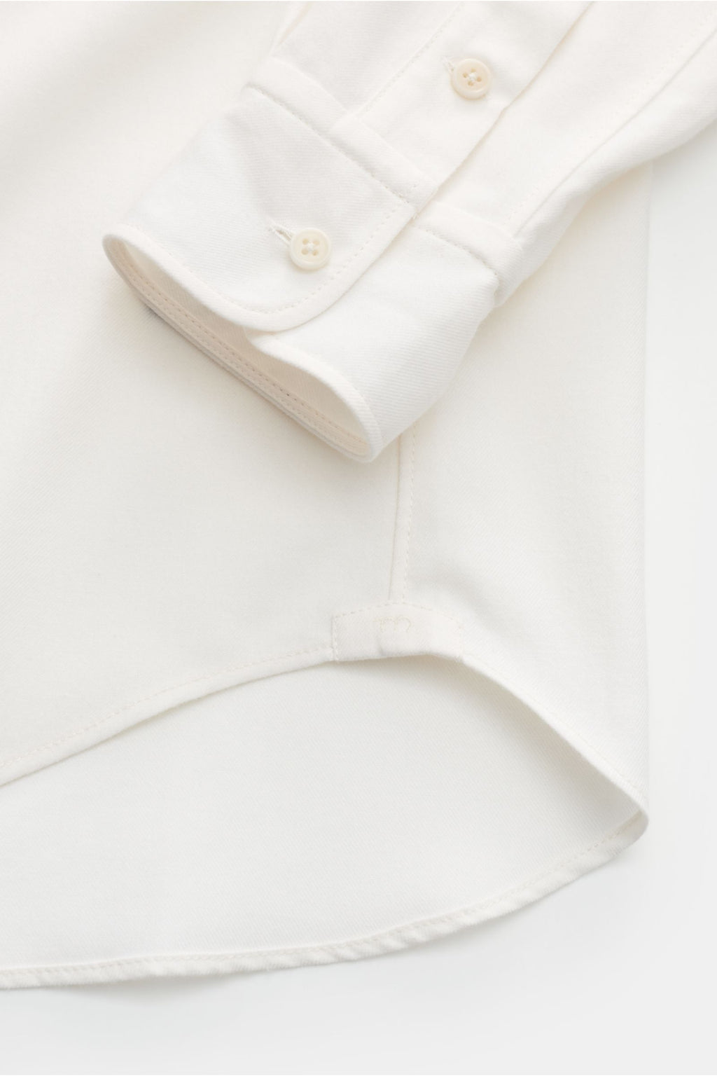 Meta Campania Collective Popover shirt narrow collar - off white