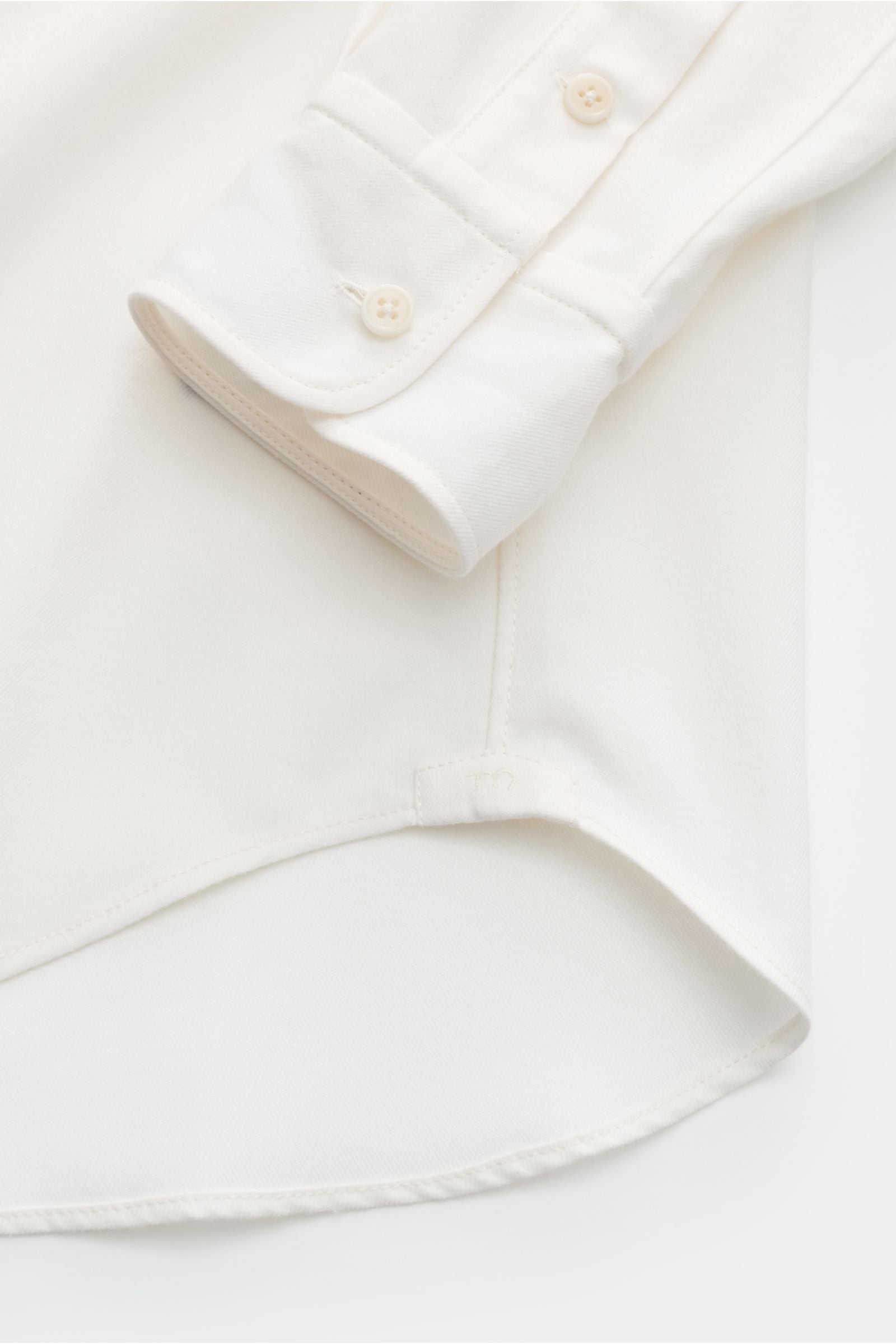 Meta Campania Collective Popover shirt narrow collar - off white