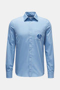 Erdem Casual shirt 'Luke' slim collar smoky - smoky blue