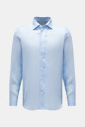 Eddy Monetti Linen shirt Kent collar - patterned