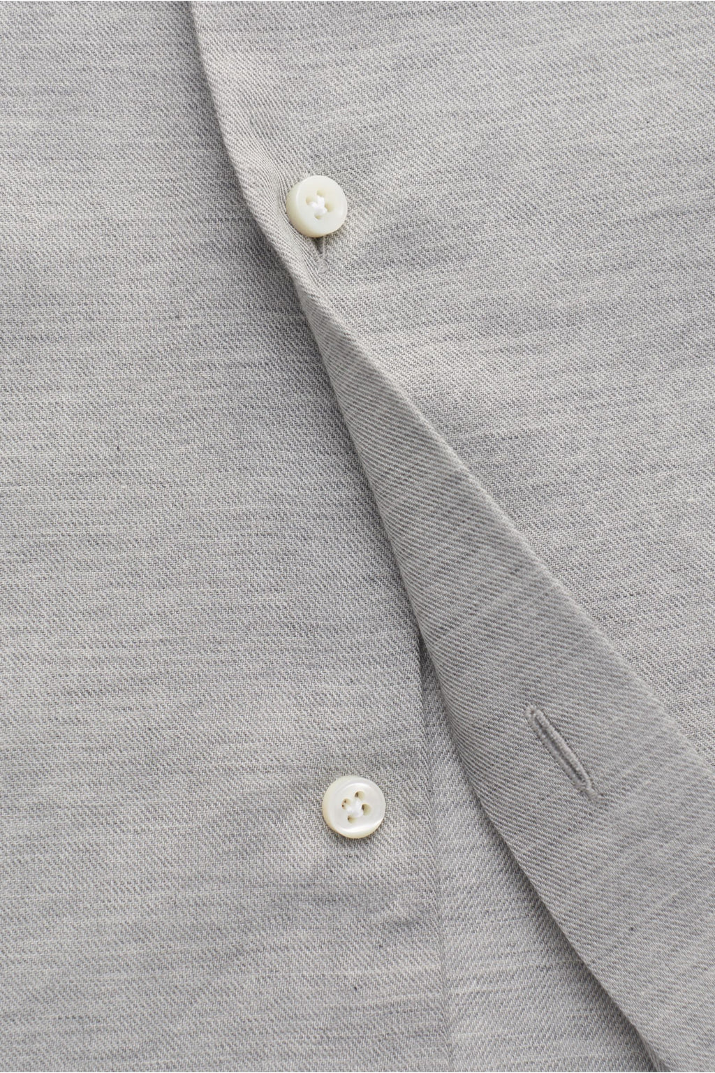 Giampaolo Casual shirt button-down collar h - Light grey
