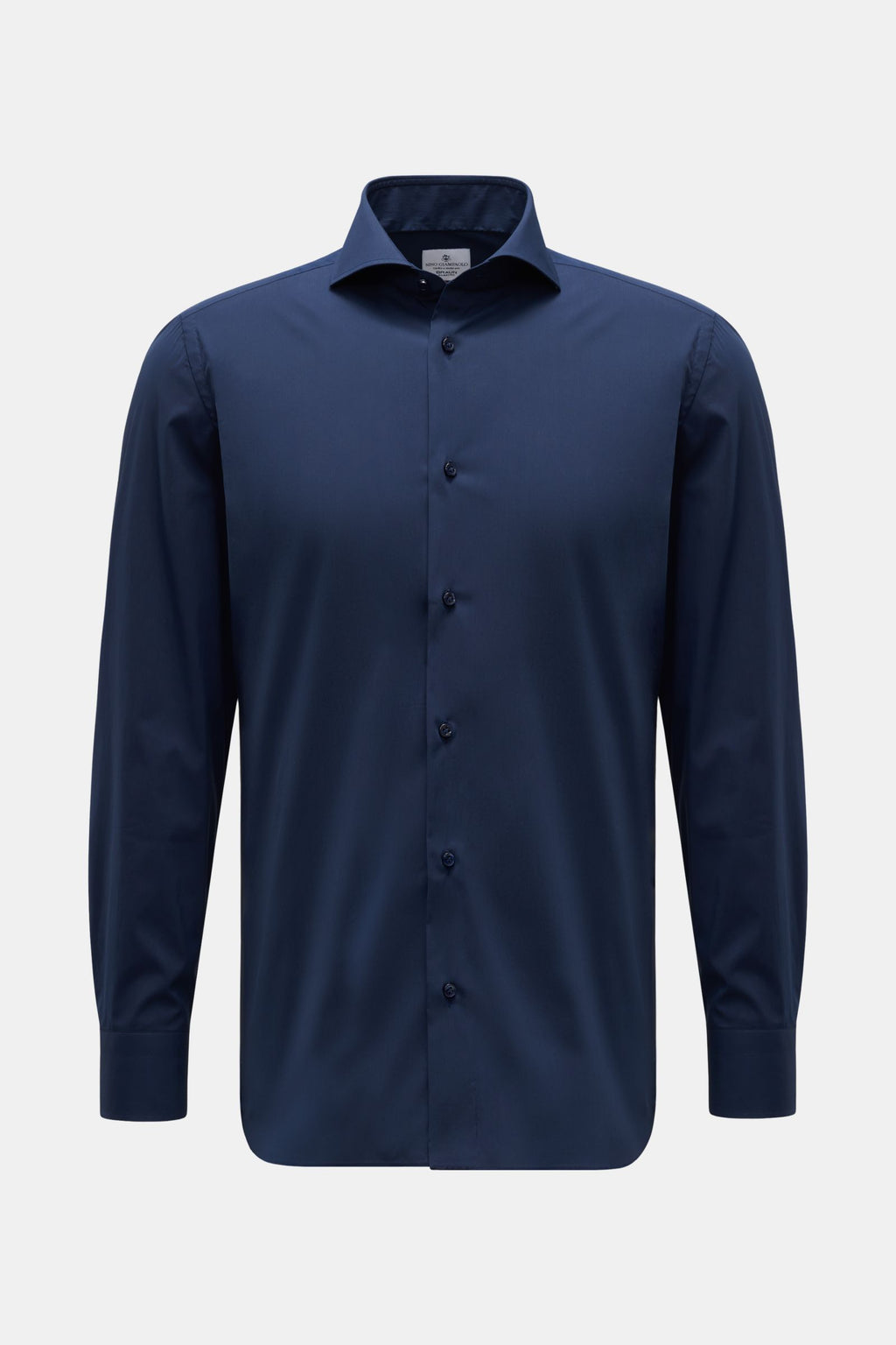 Giampaolo Casual shirt shark collar - Navy