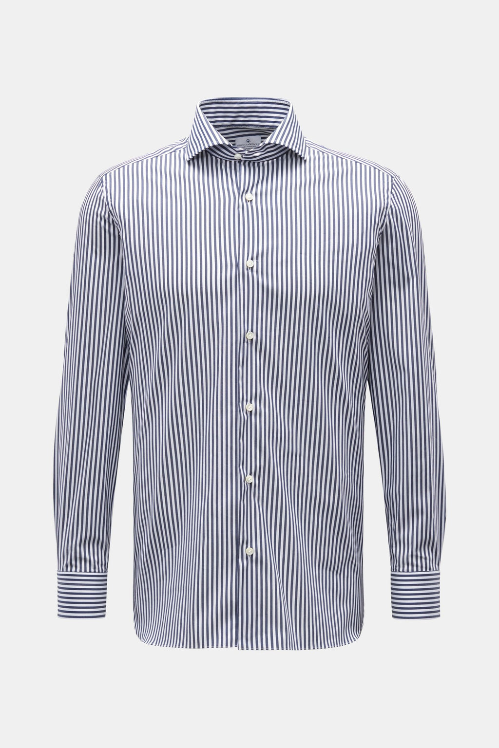 Giampaolo Casual shirt shark collar - Navy 2