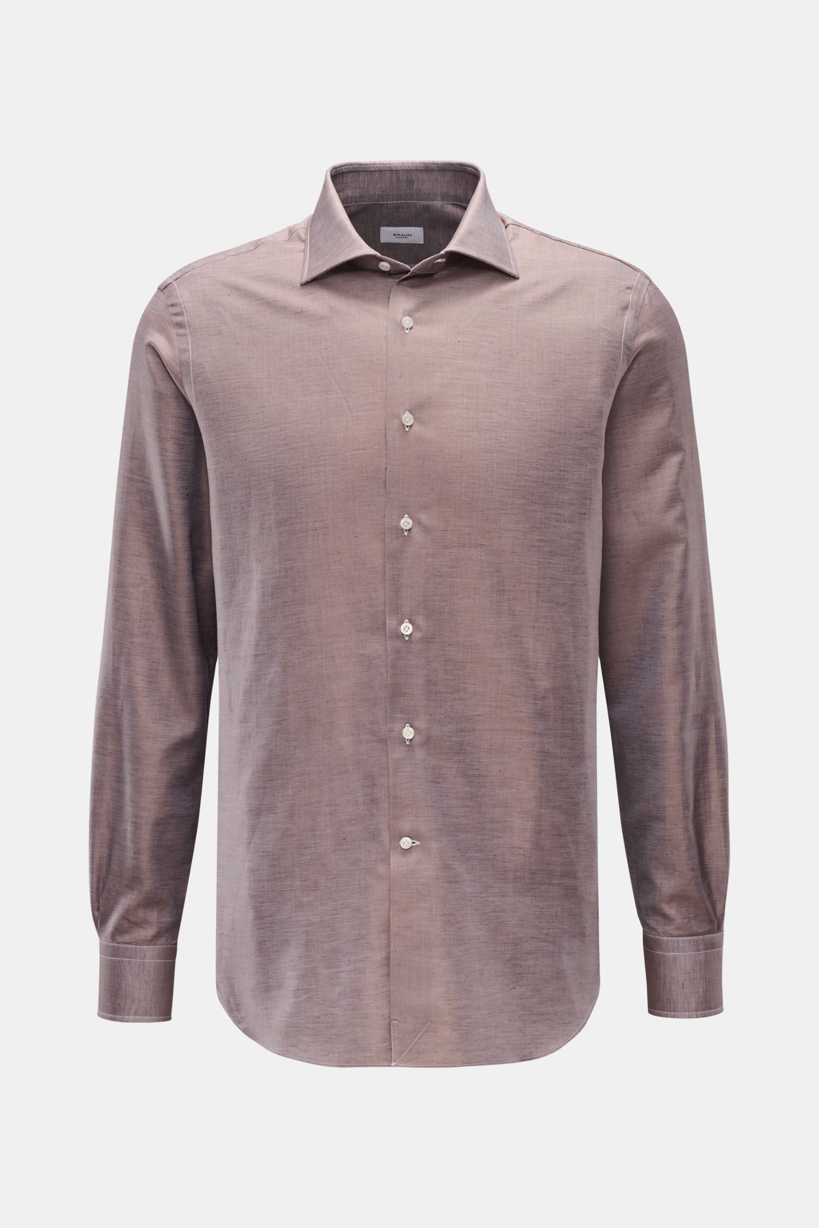 Gherardi Casual shirt - Grey brown