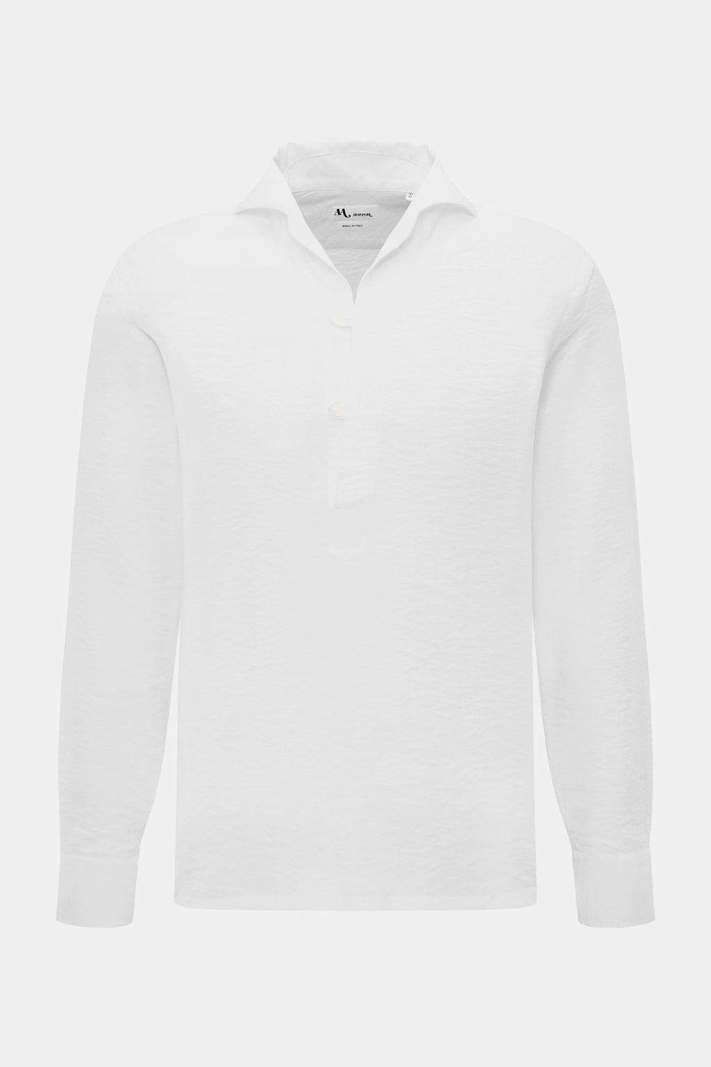 Doppiaa 'Aapiero' popover shirt shark collar - White