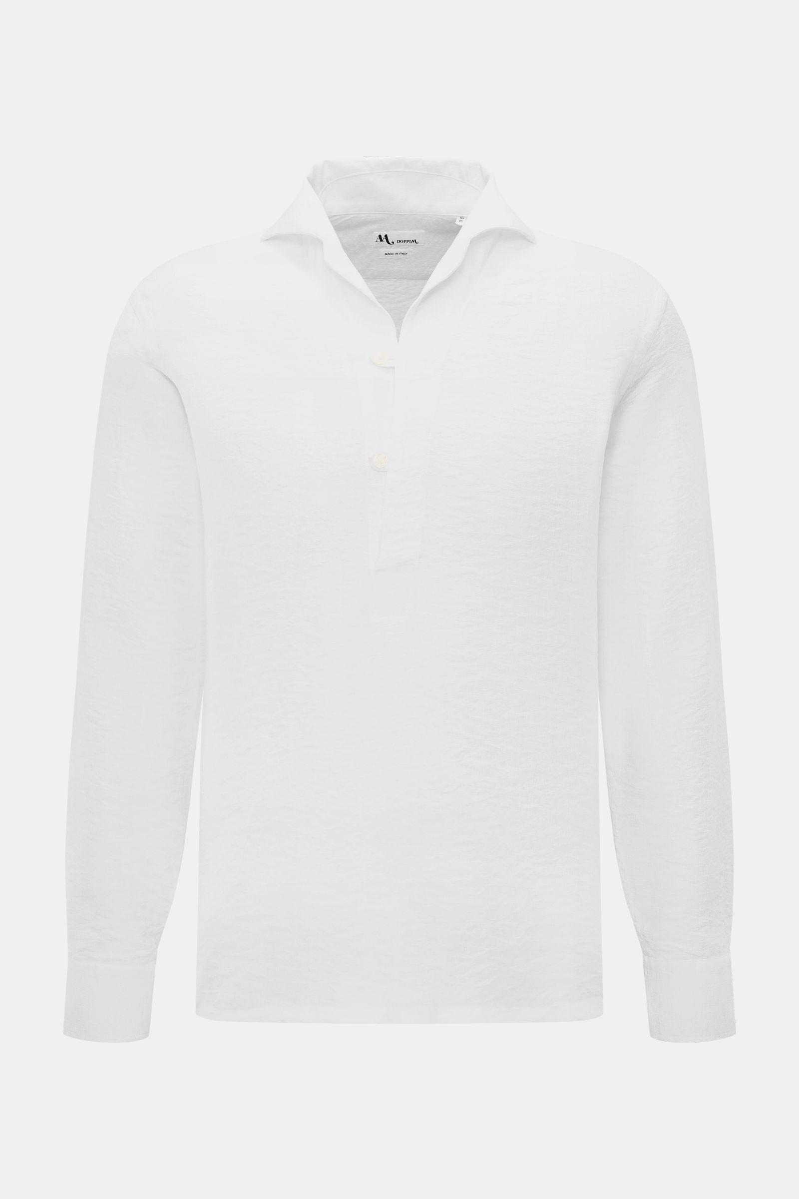 Doppiaa 'Aapiero' popover shirt shark collar - White