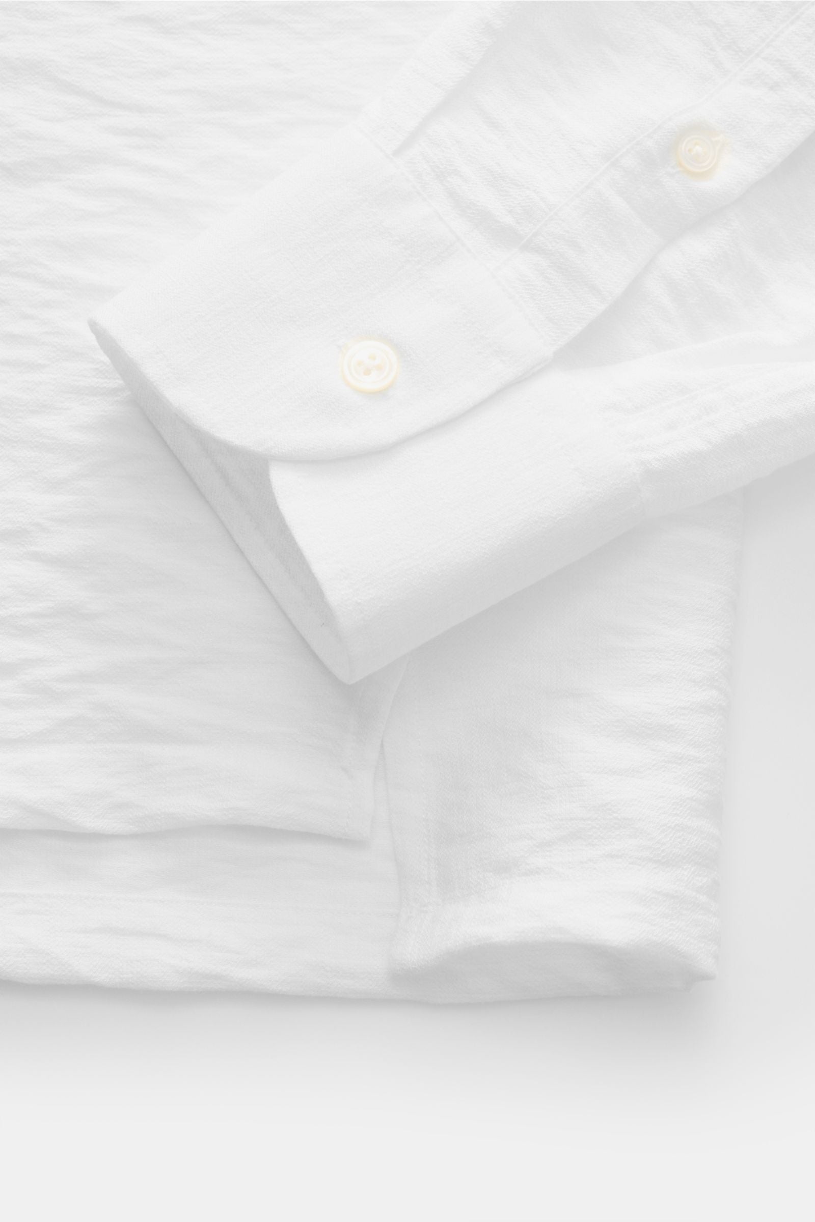 Doppiaa 'Aapiero' popover shirt shark collar - White