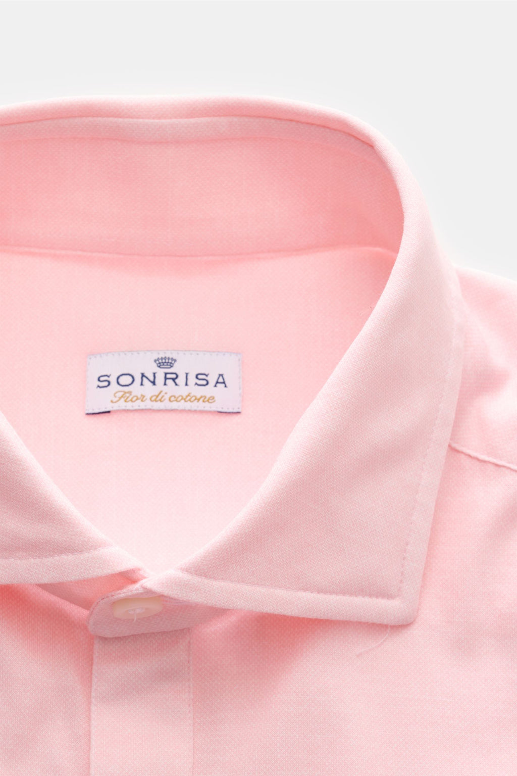 Sonrisa Popover shirt shark collar - Rose