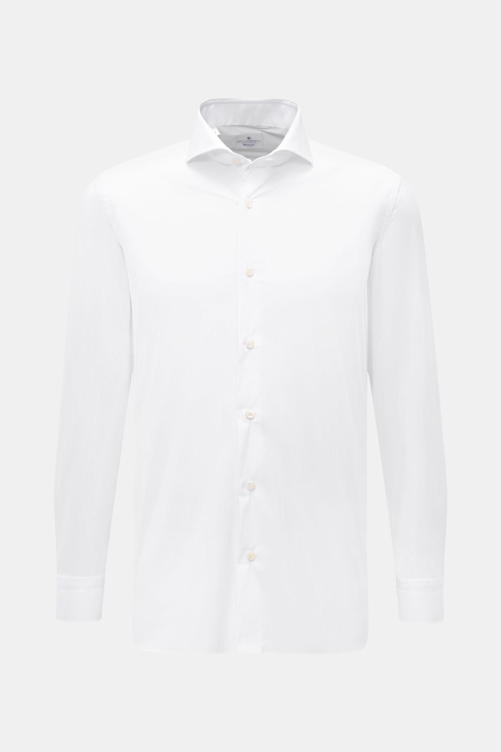Giampaolo Casual shirt shark collar - White 3