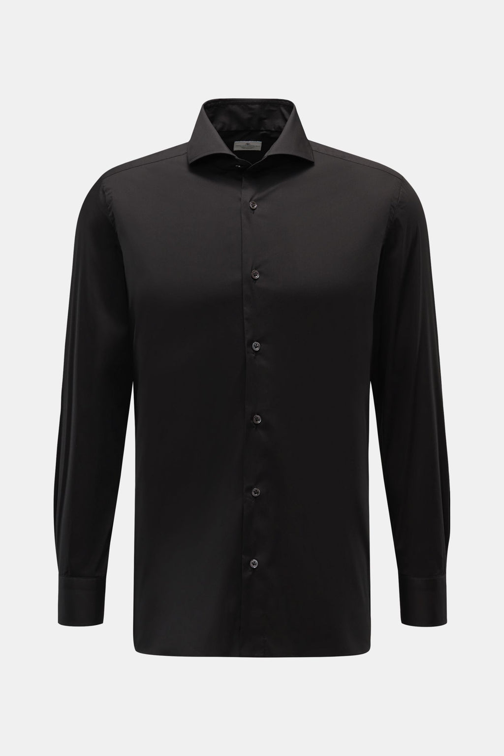 Giampaolo Casual shirt shark collar - Black 3