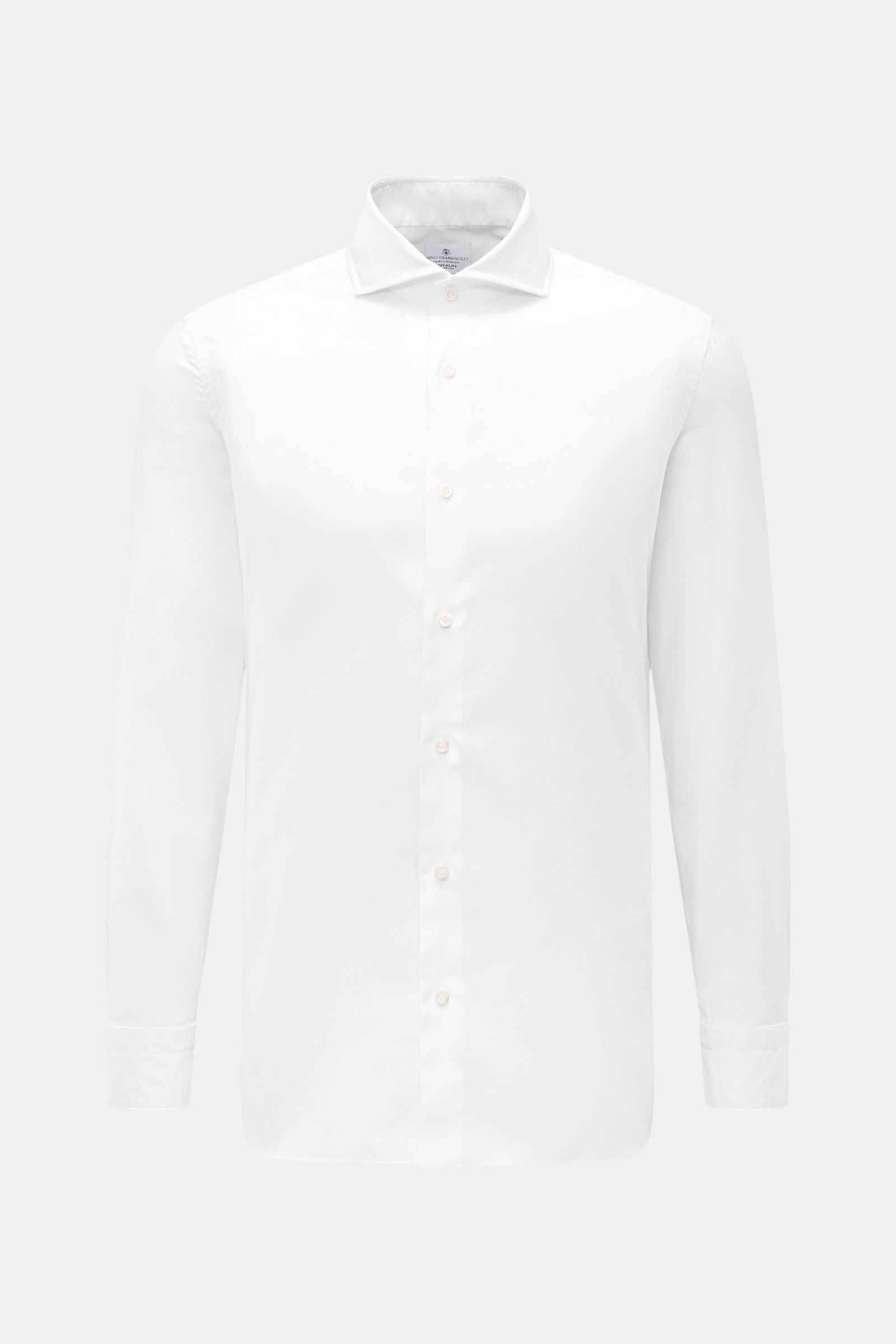Giampaolo Oxford shirt shark collar - white