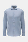 Sonrisa Oxford shirt shark collar smoky - smoky blue