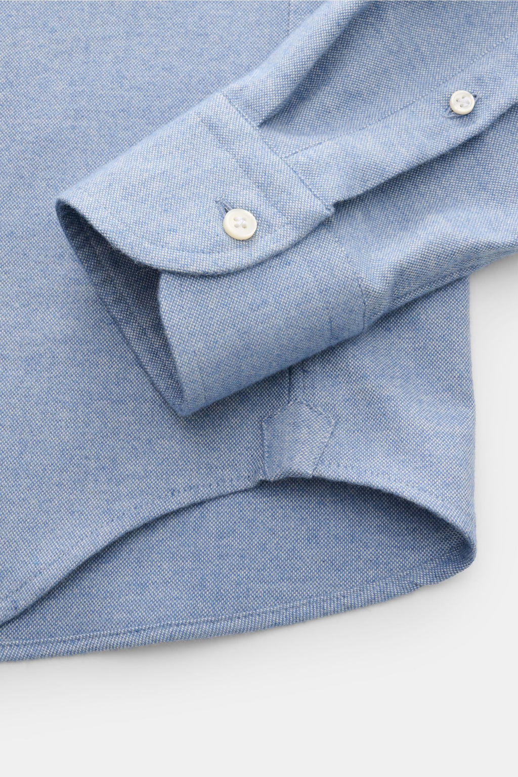 Sonrisa Oxford shirt shark collar smoky - smoky blue