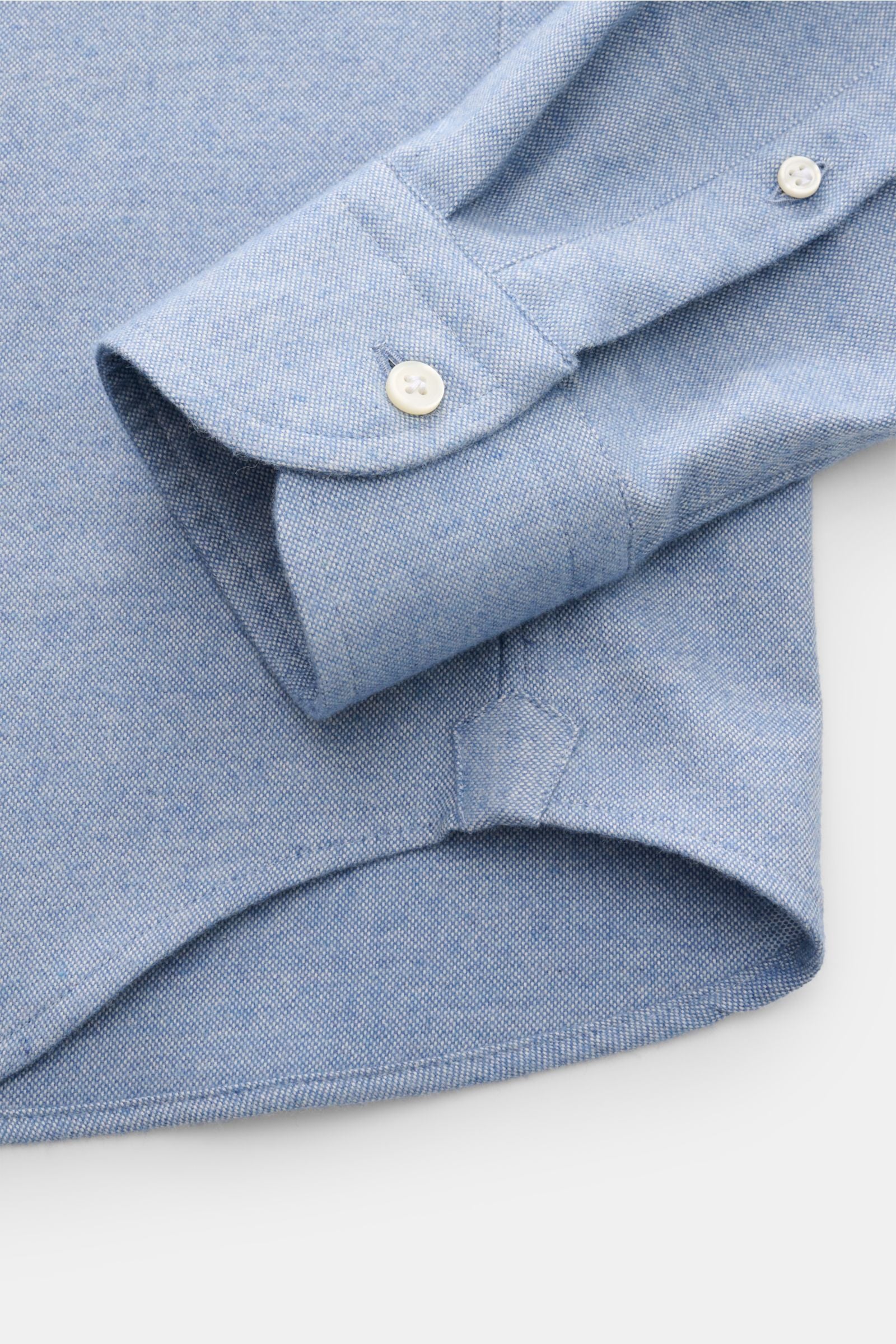 Sonrisa Oxford shirt shark collar smoky - smoky blue