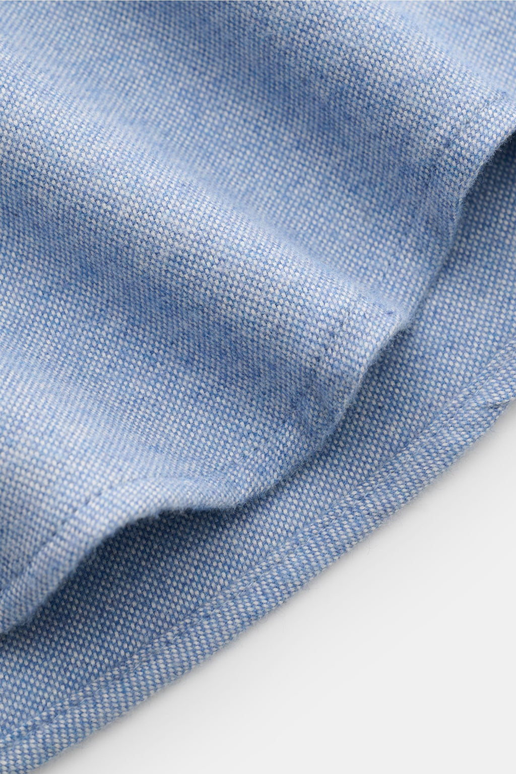 Sonrisa Oxford shirt shark collar smoky - smoky blue